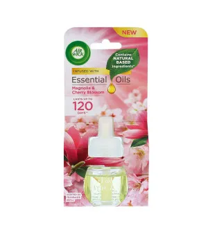 Air Wick Magnolie und Kirschblüten Nachfüllflakon für elektrisches Gerät 19 ml