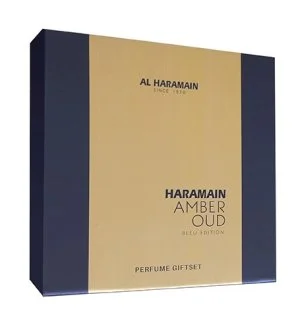 Al Haramain Amber Oud Bleu Edition Geschenkset Unisex Eau de Parfum 75 ml + Eau de Parfum 30 ml + Deospray