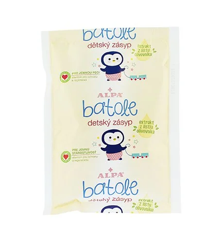 Batole Babypuder mit Olivenblattextrakt Beutel für Kinder 100 g