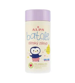 Alpa Batole Kinderpuder mit Olivenblattextrakt Streudose 100 g