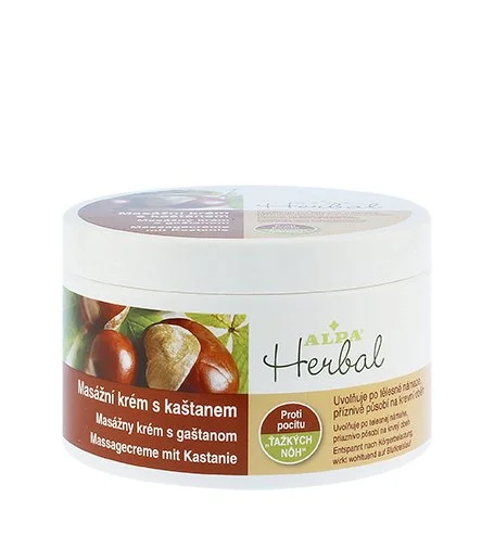 Herbal Massagecreme mit Rosskastanie 250 ml