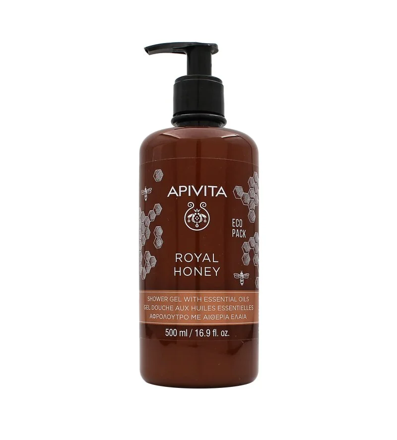 Apivita Royal Honey Duschgel mit ätherischen Ölen