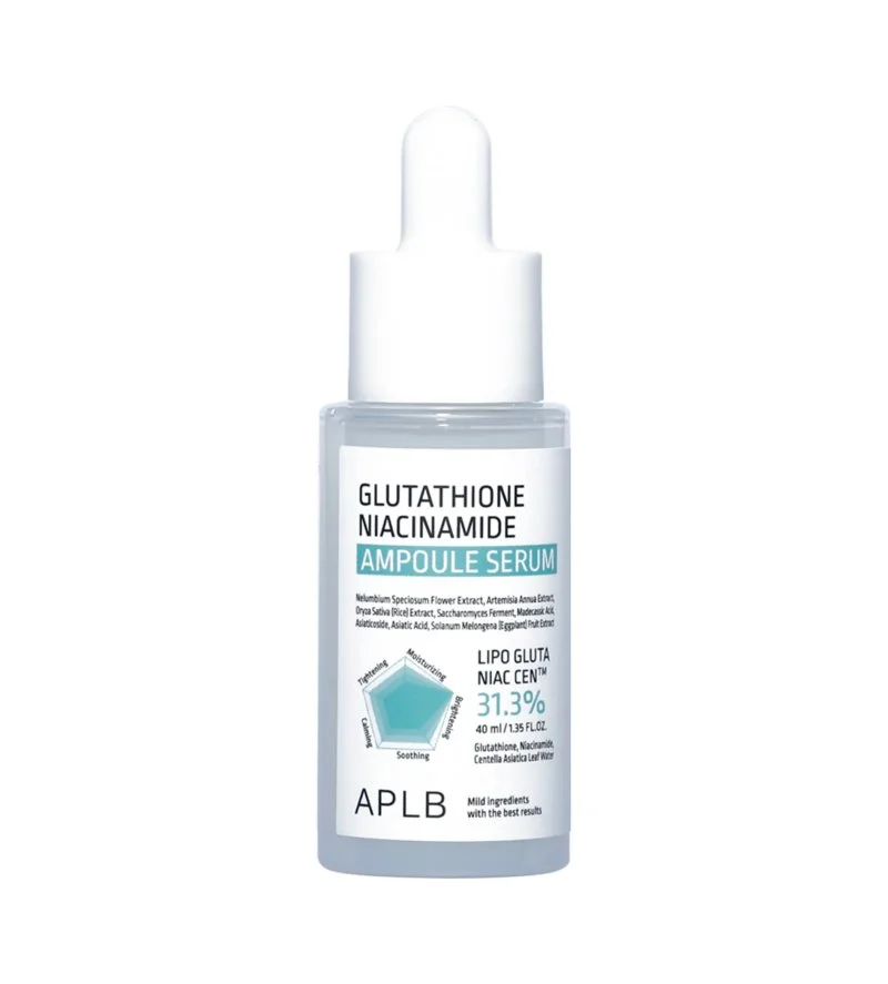Glutathion Niacinamid Ampullenserum aufhellendes Gesichtsserum 40 ml