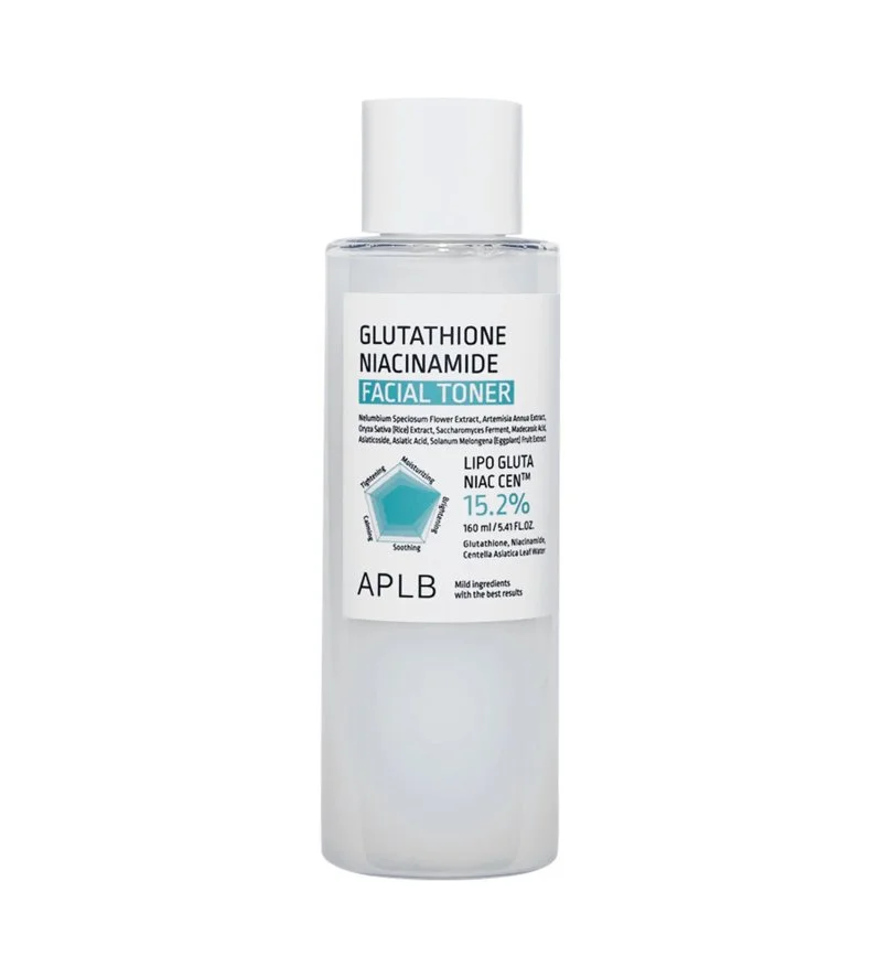 Glutathion Niacinamid Gesichtstoner feuchtigkeitsspendendes, aufhellendes Gesichtstonikum 160 ml