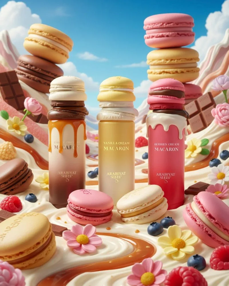 Vanilla Cream Macaron Eau de Parfum Unisex 100 ml