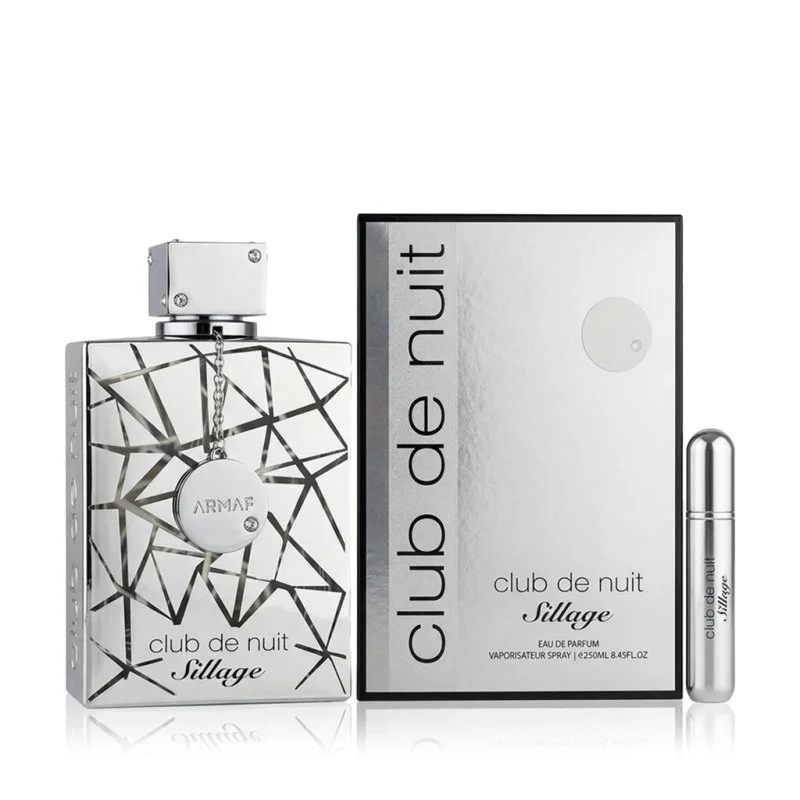 Club de Nuit Sillage 250 ml + nachfüllbares Taschenspray Eau de Parfum Unisex 5 ml