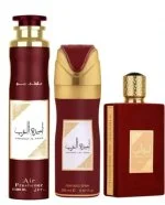 Ameerat Al Arab Geschenkset – 100 ml + Parfümiertes Spray 200 ml + Raumduft Eau de Parfum 300 ml
