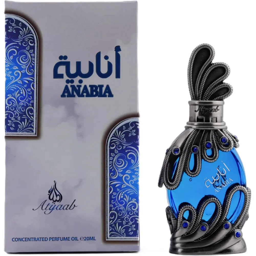 Anabia Blue parfémovaný olej pro muže 20 ml