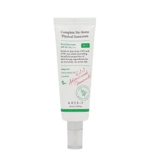 Axis-y Complete No-Stress Physical Sunscreen V.3 mineralische Sonnencreme SPF 50+ PA++++