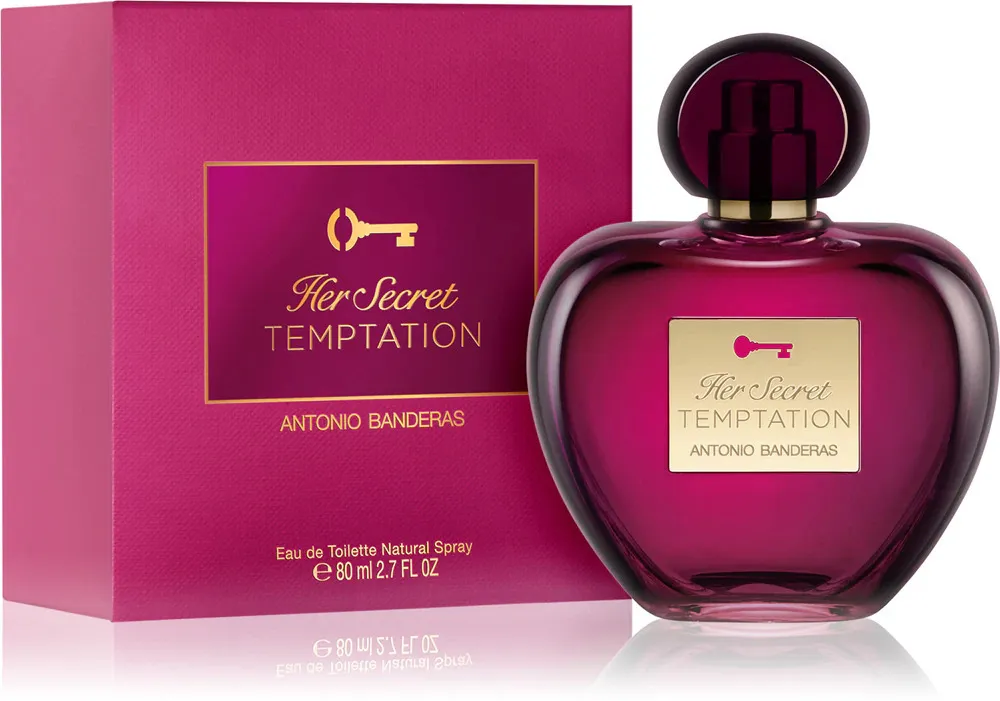 Banderas Her Secret Temptation Eau de Toilette für Damen 80 ml