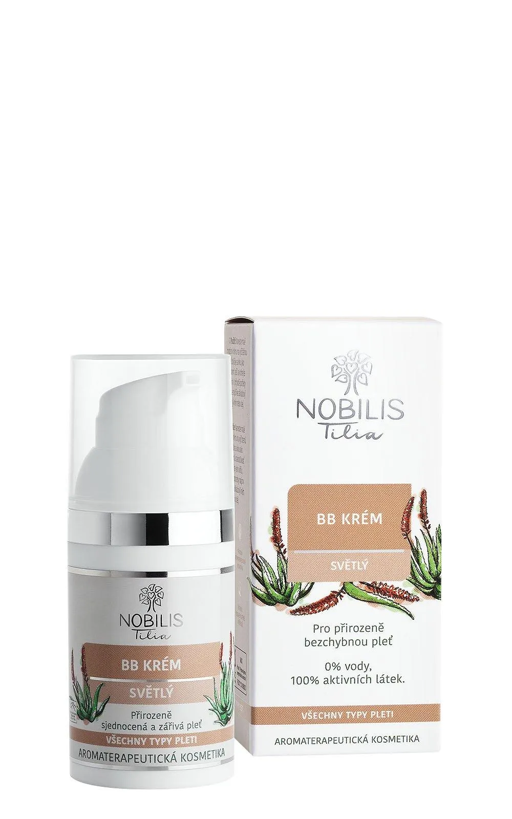 Nobilis Tilia BB-Creme mit Aloe vera leicht 30ml