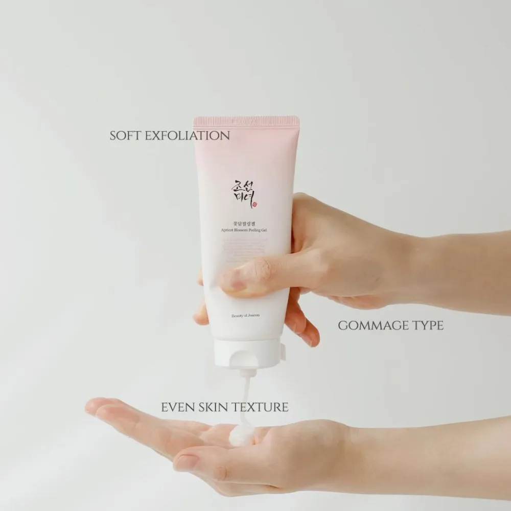 Apricot Blossom Peeling-Gel sanftes Gesichtspeeling 100 ml