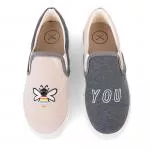 Inkkas Bee You Slip On