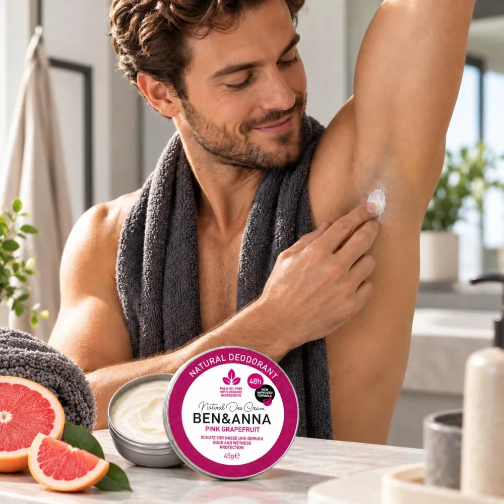 Ben & Anna Rosa Grapefruit Creme Deodorant (45 g)