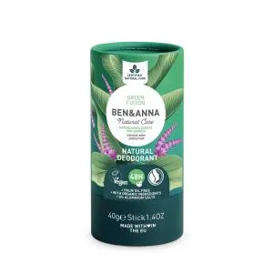 Ben & Anna Festes Deodorant (40 g) - Grüner Tee