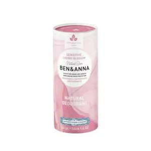 Ben & Anna Sensitive Solid Deodorant (40 g) - Cherry Blossom - ohne Backpulver