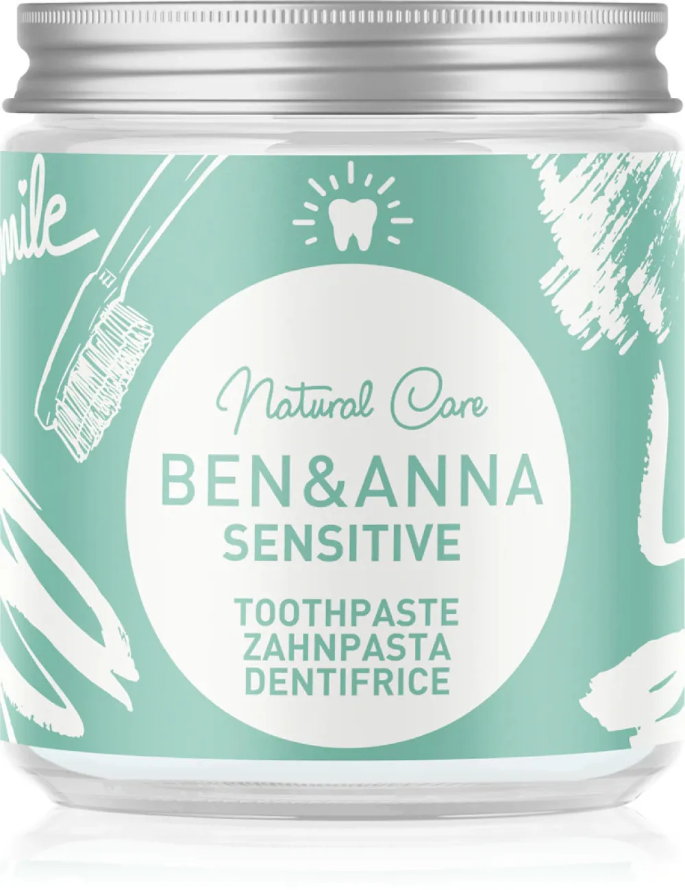 Ben & Anna Zahnpasta für empfindliche Zähne Sensitive (100 ml)
