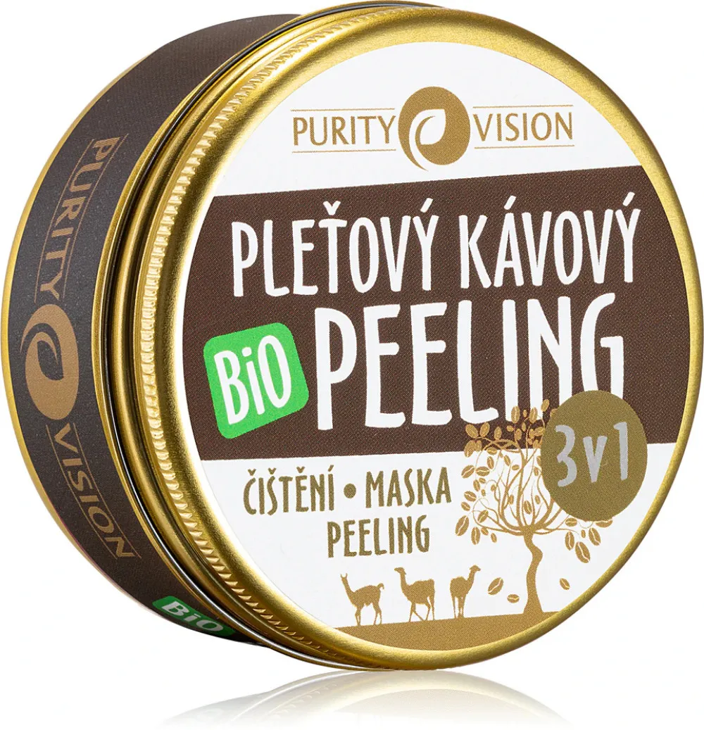 Purity Vision Bio-Kaffee-Gesichtspeeling 3in1 70 ml