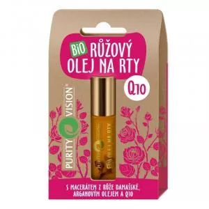 Purity Vision Bio-Rosen-Lippenöl mit Q10 10 ml