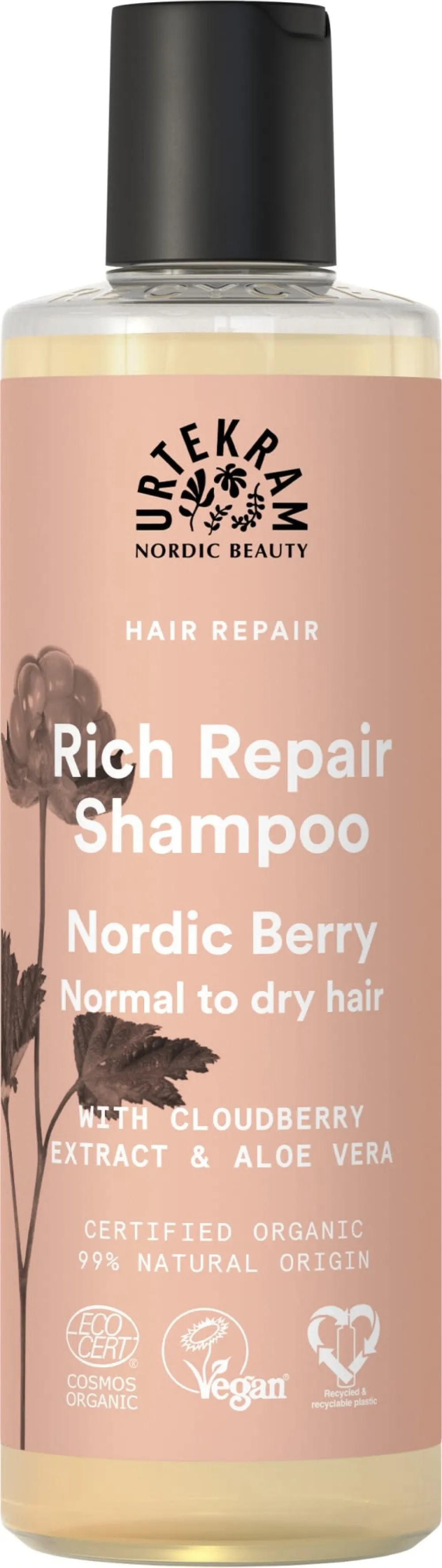 Urtekram Bio-Shampoo Nordische Beeren 250 ml