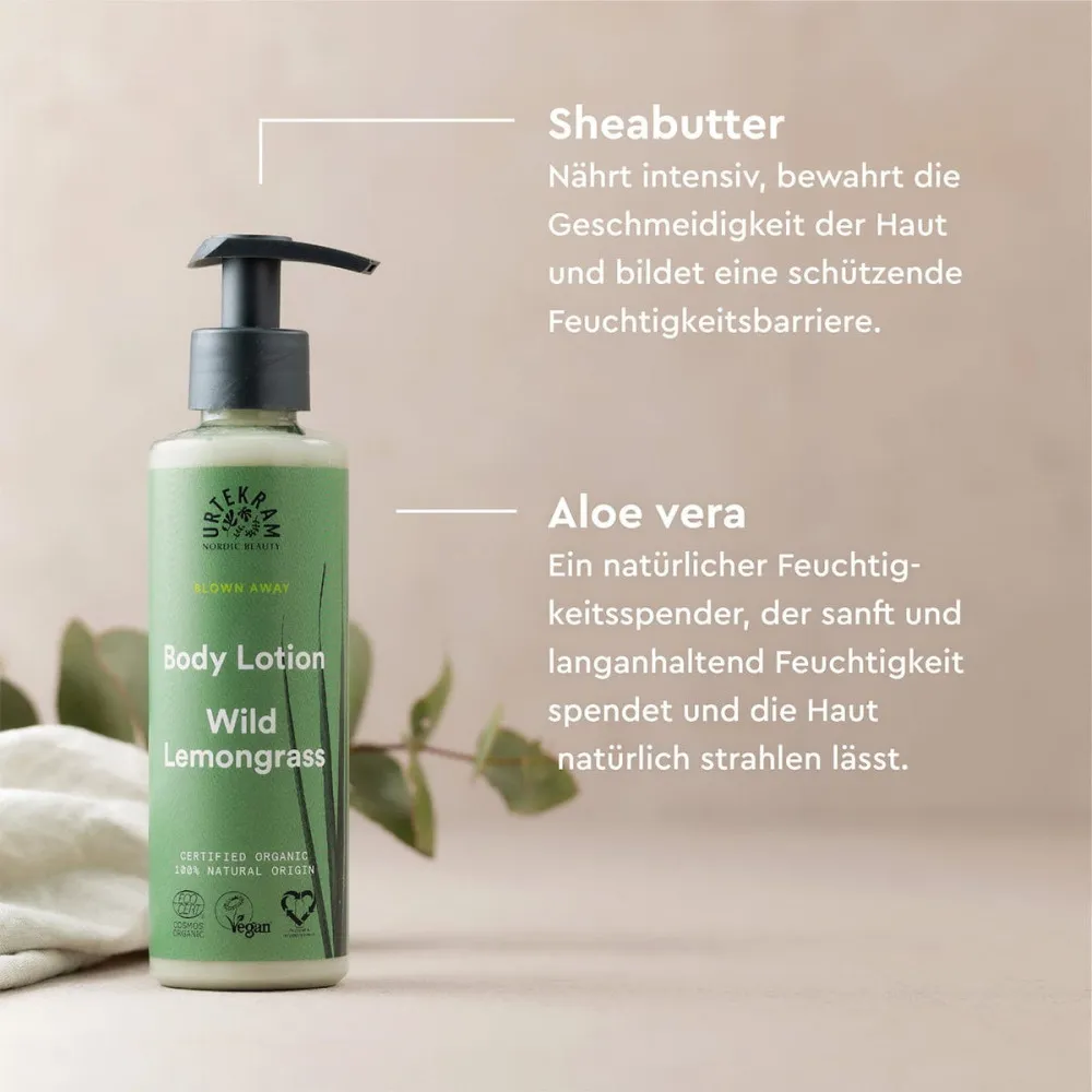 Urtekram Bio-Körpermilch Zitronengras 245 ml