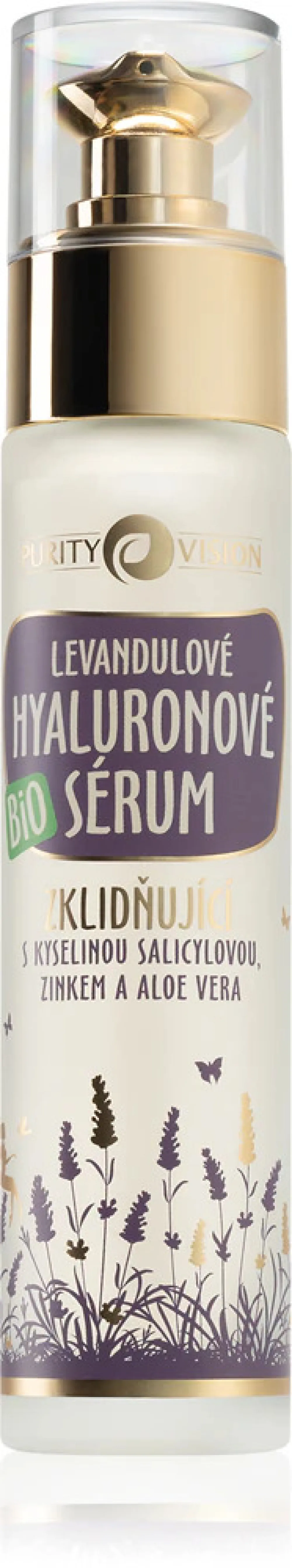 Purity Vision Bio Beruhigendes Lavendel-Hyaluronserum 50 ml