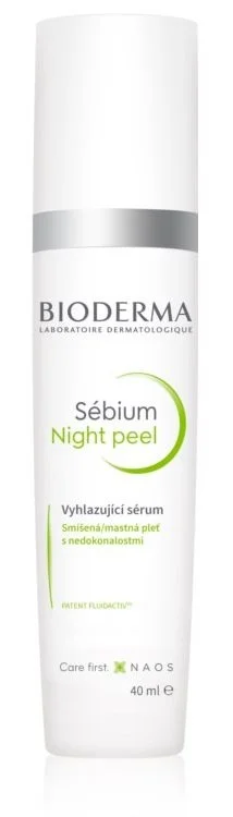 Sébium Night Peel nächtliches Peeling-Serum gegen Hautunreinheiten 40 ml