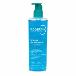 Bioderma Sébium Gel Moussant Sanftes Reinigungsgel für fettige und Mischhaut