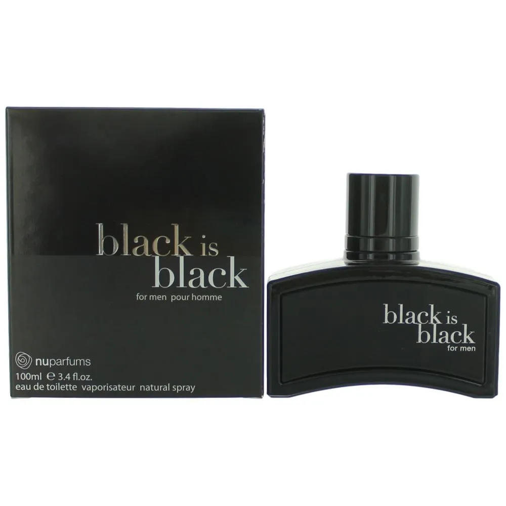 Black Is Black for Men Eau de Toilette für Herren 100 ml