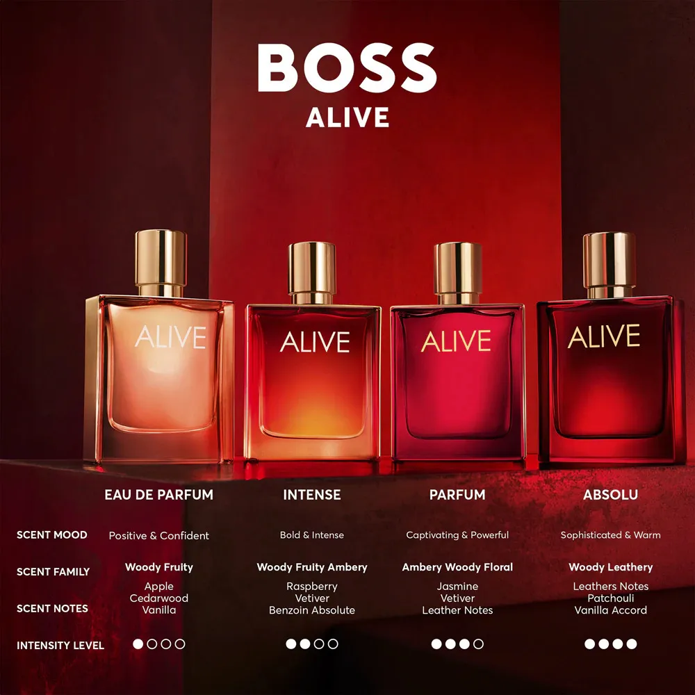 Boss Alive Intense Eau de Parfum für Damen 80 ml