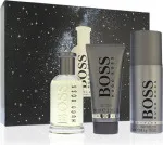 Boss Bottled Geschenkset Eau de Toilette 100 ml + Duschgel 100 ml + Deodorant für Herren
