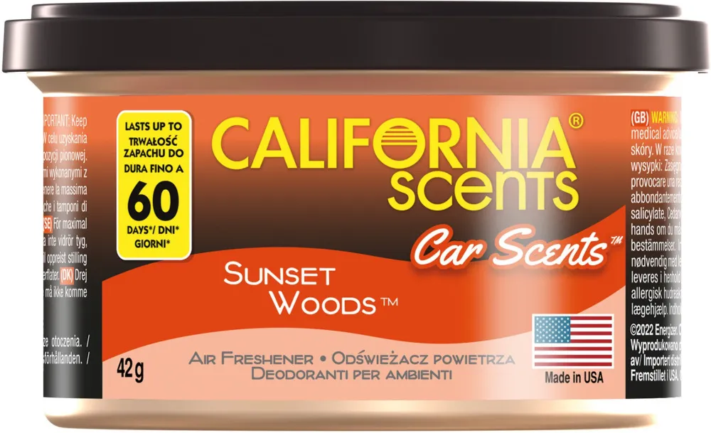 Car Scents Sunset Woods Duft für das Auto 42 g