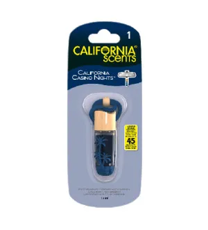 California Scents Hanging Vial California Casino Nights Duft für das Auto 5 ml