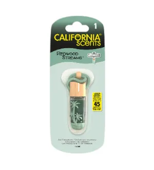 California Scents Hanging Vial Redwood Streams Duft für das Auto 5 ml