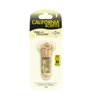 California Scents Hanging Vial Vanilla Paradise Duft für das Auto 5 ml
