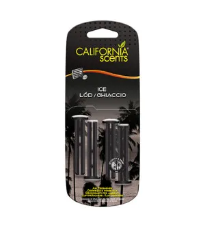 California Scents Vent Stick Ice Lufterfrischer für das Auto 4 Stk.