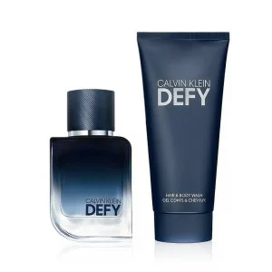 Calvin Klein Defy Eau de Parfum EDP 50 ml + Duschgel für Körper und Haare für Herren