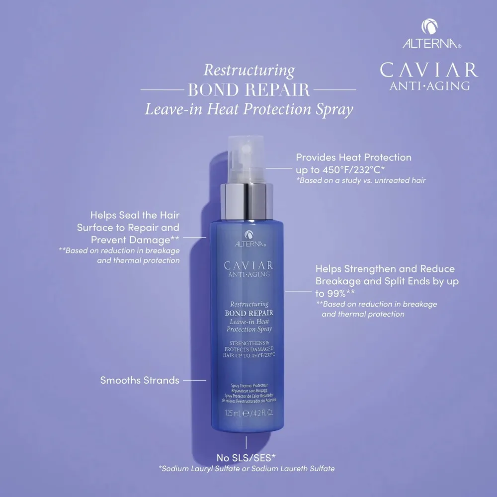 Caviar Anti-Aging Restructuring Bond Repair Leave-in-Hitzeschutzspray 125 ml