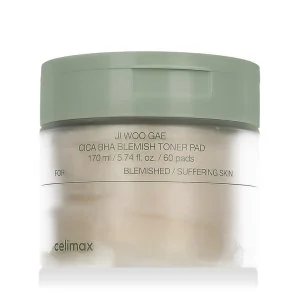 Celimax Ji Woo Gae Cica BHA Blemish Toner-Pads 60 Stk.