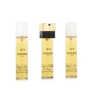 Chanel No 5 Nachfüllung 2 x 20 ml + EDP-Nachfüllung mit Zerstäuber, Eau de Parfum für Damen