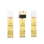 Chanel No 5 Nachfüllung 2 x 20 ml + EDP-Nachfüllung mit Zerstäuber, Eau de Parfum für Damen 20 ml
