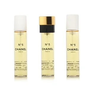 Chanel No 5 Eau de Toilette für Damen Nachfüllung für Taschenzerstäuber 3 x 20 ml