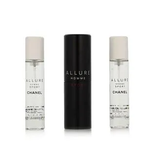 Chanel Allure Homme Sport Eau de Toilette für Herren 3x20 ml nachfüllbarer Flakon