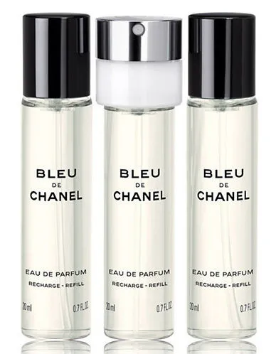 Bleu de Chanel Eau De Parfum 60 ml Nachfüllbare Parfümierte Wasser für Herren