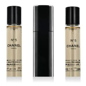 Chanel No 5 Eau Premiere EDP nachfüllbar 20 ml + EDP Nachfüllung 2 x 20 ml W