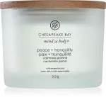 Peace + Tranquility Duftkerze mit 3 Dochten 312 g