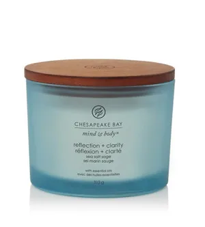Chesapeake Bay Reflection + Clarity Duftkerze mit 3 Dochten 312 g