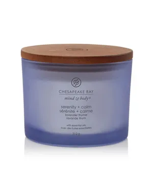 Chesapeake Bay Serenity + Calm Duftkerze mit 3 Dochten 312 g