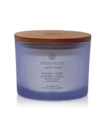 Serenity + Calm Duftkerze mit 3 Dochten 312 g