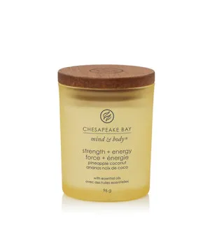 Chesapeake Bay Strength + Energy Pineapple Coconut Duftkerze 96 g